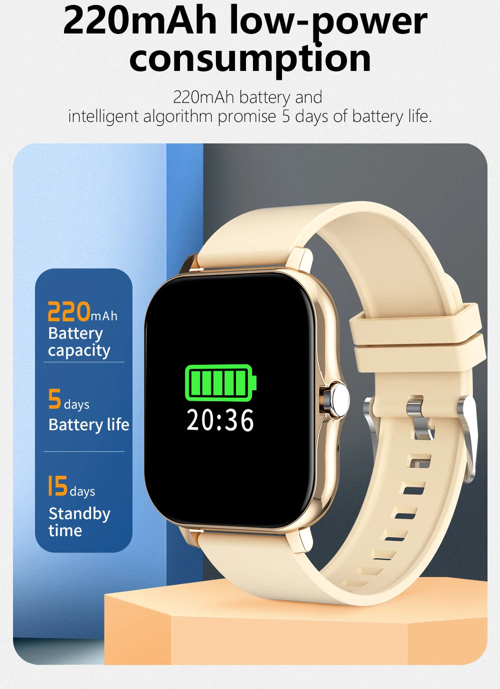 2025 Men Smart Watch Fitness Clock Sports Heart Monitor Smartwatch Bluetooth Call Music Playback 1.83'' Watches for Women Xiaomi