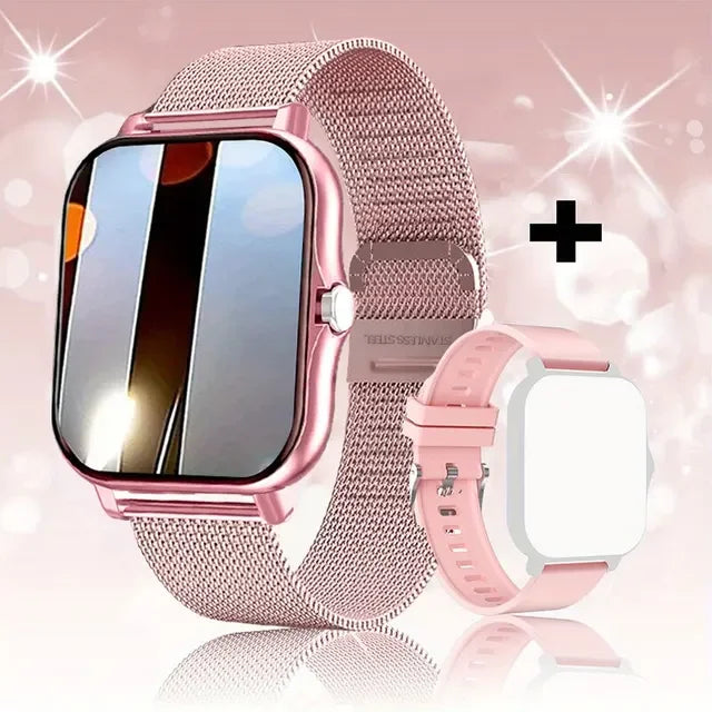 2025 Men Smart Watch Fitness Clock Sports Heart Monitor Smartwatch Bluetooth Call Music Playback 1.83'' Watches for Women Xiaomi