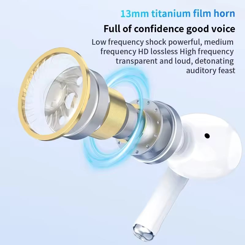 2025 New Air Pro True Wireless Bluetooth Earphones Headphones  Sound Low Latency Noise Reduction Earbuds for IPhone Android